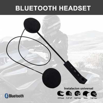 Motorbike Helmet Headphone Bluetooth Free Usb-Charging Ridin