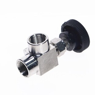Stainless Steel SS304 Needle Valve Right Angle Female Thread