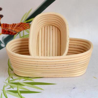 Oval Dough Banneton Brotform Dougn Rattan Bread Proofing