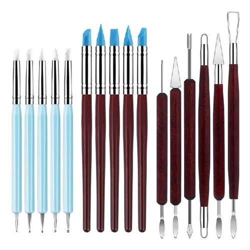 16 Pack Clay Tools,Clay Sculpting Tools Pottery Tools,