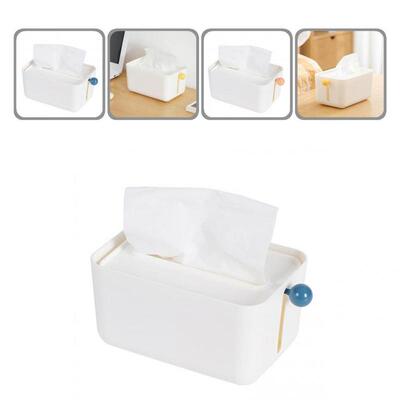 Napkin Box Exquisite Workmanship Large Capacity HIPS Wide