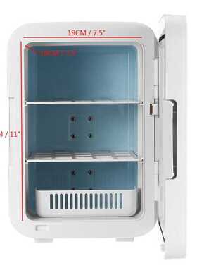 15L Car Home Auto Refrigerator Dual Core Freeze Heating Food