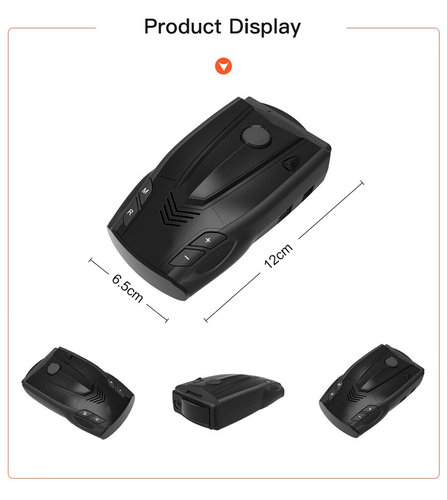 .Anti Laser 2 in 1 Radar Detector GPS Radar 360 degree Radar