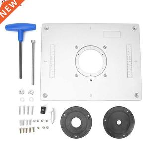 insertion aluminium routeur Table Plaque