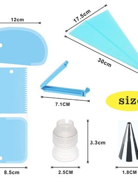 Nozzles for Cakes Pastry Equipment Tools Accessories Bag for