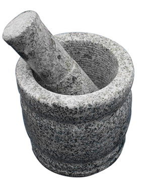 Natural Bluestone Garlic Press Stone Mortar Household