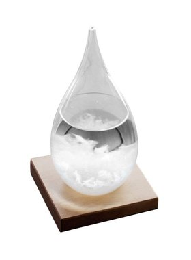 Mini Desktop Droplet Storm Glass Bottle Weather ecast Predic