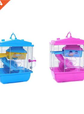2X Pet Cage Hamster Cottage With Transparent Skylight