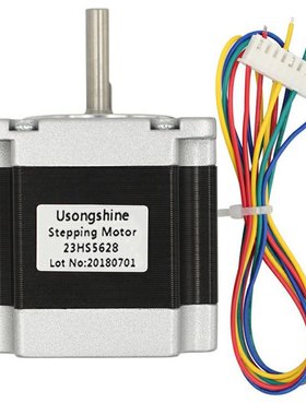 23HS5628 4 Lead Nema 23 Stepper Motor 57 165 Oz-in 56mm 2.8A