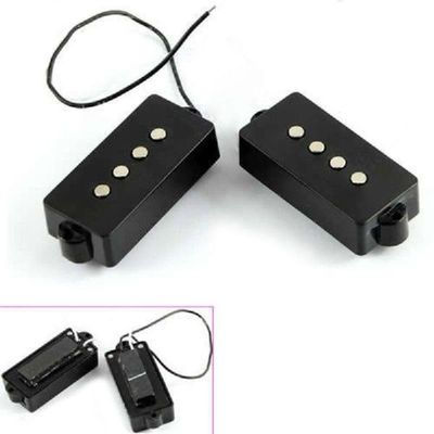Black 4 String Noiseless Pickup Set For Precision