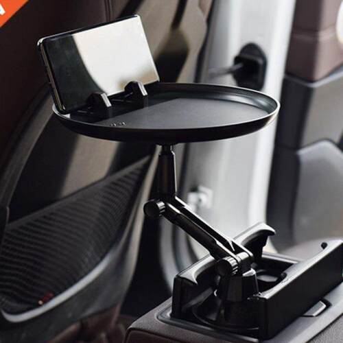 Adjustable Car Cup Holder Tray AUTO Dining Table 60°