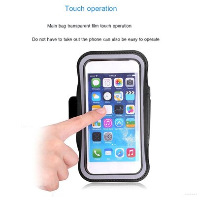 BLACK Waterproof Gym Sports Running Armband for Iphone 11 Pr