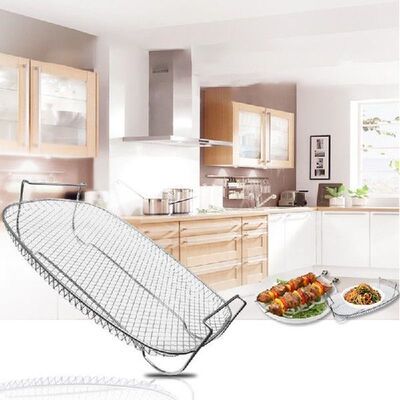 Steamed Fried Filter Shelf Serving Stainless Steel Barbecue