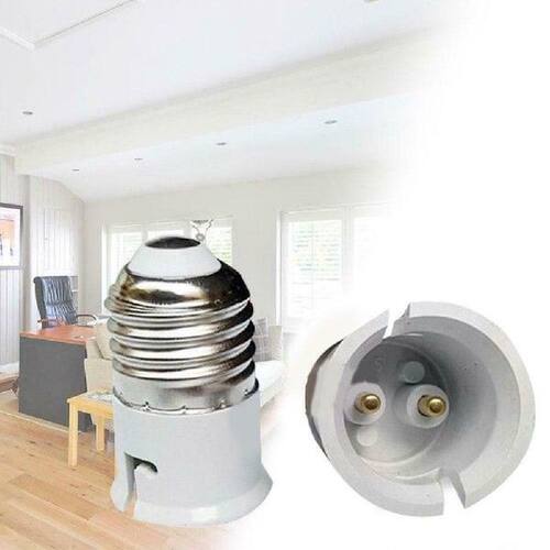 E27 To B22 Lamp Light Bulb Converter Adapter Screw