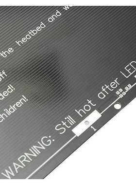 3D Printer Heatbed MK2B Dual Power PCB Hot Plate Bed for Pru