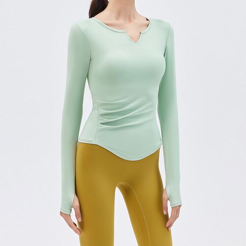 2021 for the long sleeve shirt collar naked feeling on