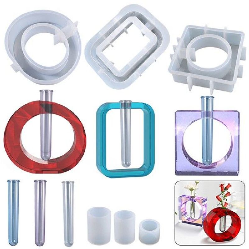 Home Decor Plant Incubator Cement Epoxy Resin Molds DIY