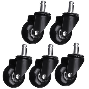 5PCS Office Chair Caster Wheels Roller Style Castor Wheel Re