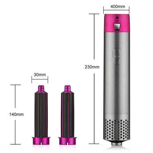 Hair Dryer Hot Air Brush Hair Curler Styler 卷发直发热风梳