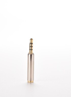 1pc Universal Jack 3.5mm Male To 3.5mm Female OMTP To CTIA C