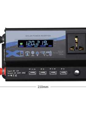 Pure Sine Wave Inverter DC 12V/24V To AC 110V/220V 3000W Car