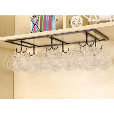 Stemware Wine Glass Hanging Rack Wall Mount Wine Glass