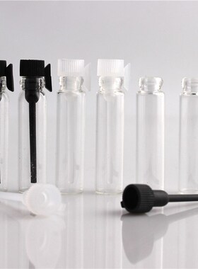 100PCS 1ml 2ml 3ml Perfume Sample Mini Bottle Empty Glass Vi