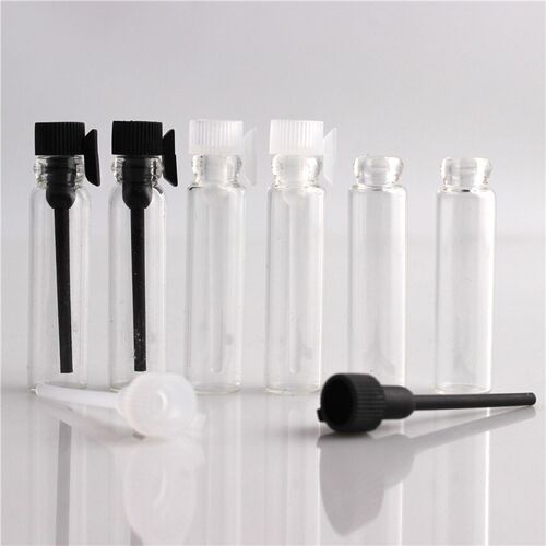 100PCS 1ml 2ml 3ml Perfume Sample Mini Bottle Empty Glass Vi