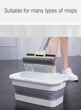 Mop-Bucket Household-Tool Fishing Collapsible Handle Car-Was