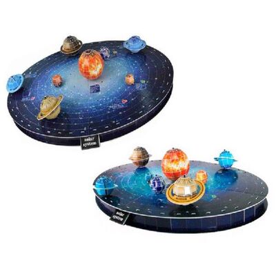Set Teka-teki Sistem Surya 3D Permainan Papan Planet