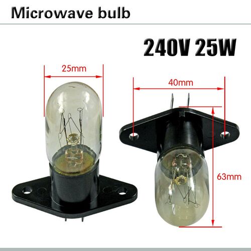 Microwave bulb refrigerator light bulb 230V 25W