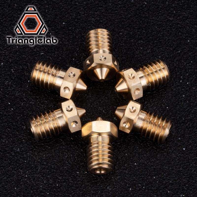 trianglelab 1pc top quality v6 nozzles for 3d printers hote