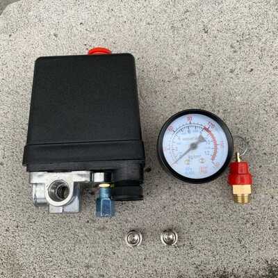 1/4'' BSP 4 Port 12 Bar Single-phase Air Com