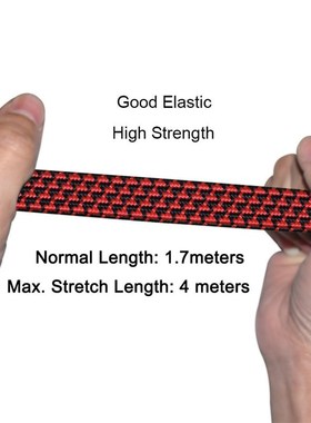 Strong Elastic Cord Rope Tie Down Belt Cargo Luggage Lashing