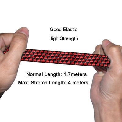 Strong Elastic Cord Rope Tie Down Belt Cargo Luggage Lashing