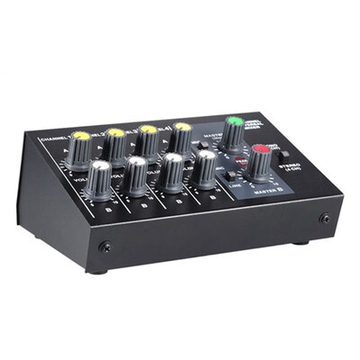 8 Channel Sound Universal Digital Mixer Adjusting Microphon