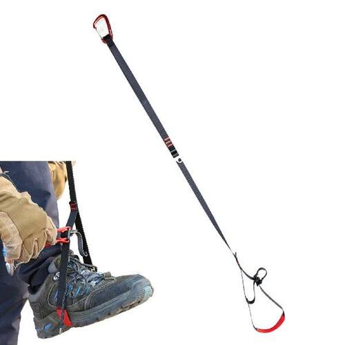 Adjustable Climbing Ascender Strap Thicken Elastic Rock