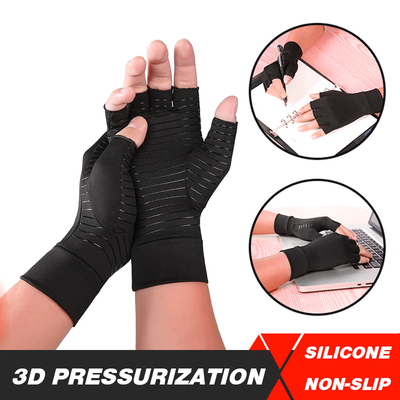 1 Pair Compression Gloves Hand Copper Arthritis Gloves Joint