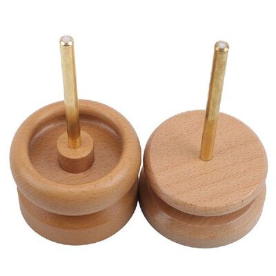 Manual Wooden Solid Wood DIY String Beads Quickly Loader