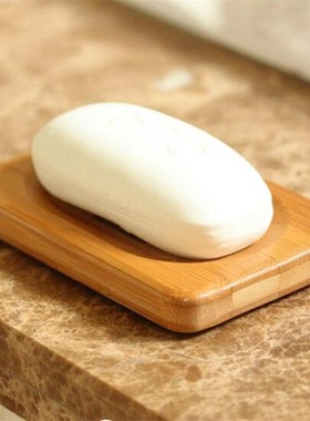 Container Tray-Holder Dishes Soap Bath Wooden Rack Plate-Box