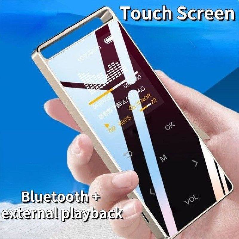 alloy fuselage portable k188 mp3 player touch screen