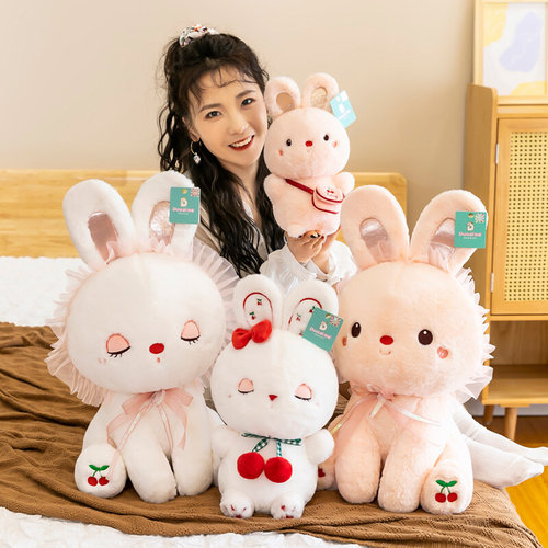 New plush toys Cute Bunny doll children's doll mall