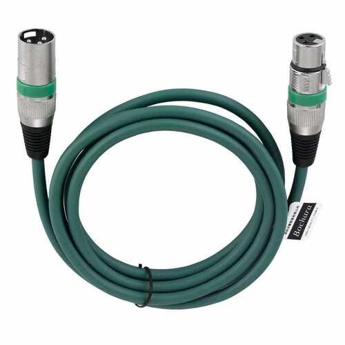 Bochara 3Pin XLR Cable Male to Female M/F Audio Cable Foil+