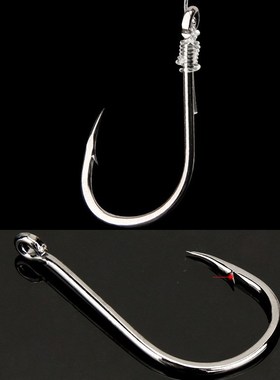 300-600pcs/ Box High Carbon Steel Fishing Hooks Set Barbed C