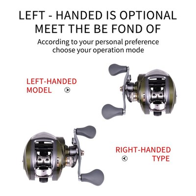 19+1BB 10.11 10kg Max Darg Baitcasting Fishing Reel Slow Pr