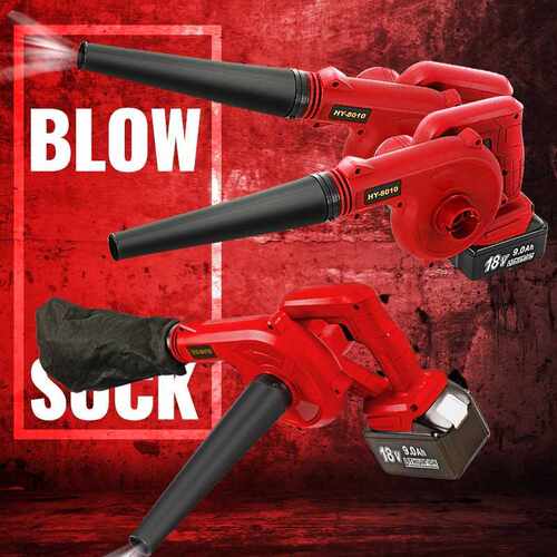 Cordless Electric Air Blower Handheld Blowing with 8000mAh L