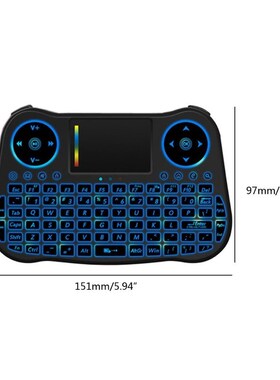 MT08 keyboard Wireless MINI Keyboard USB Air Mouse backlit T