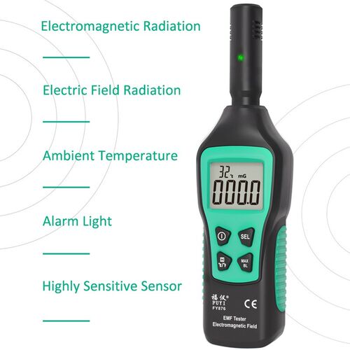 FY876 Handheld EMF Meter Electromagnetic Radiation Detector