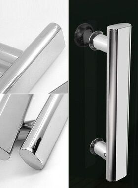 1PCStainless Steel Shower Door Handles Bathroom Pulls