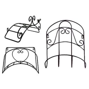 Heavy Duty Iron Graden Hose Holder Storage Pipe Hanger